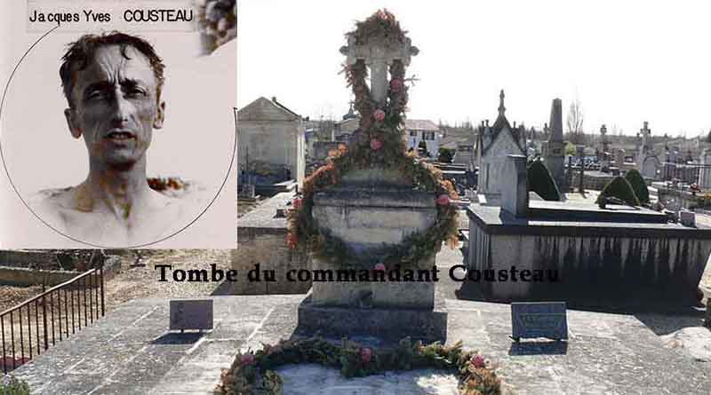 Cousteau Tombe