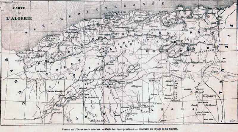 Voyage de Napoléon III en Kabylie