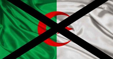 Drapeau Algerien Non