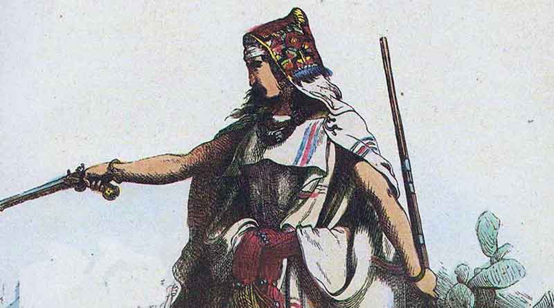 Femme Kabyle Au Combat