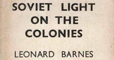 Leonard Barnes Soviet Light On The Colonies